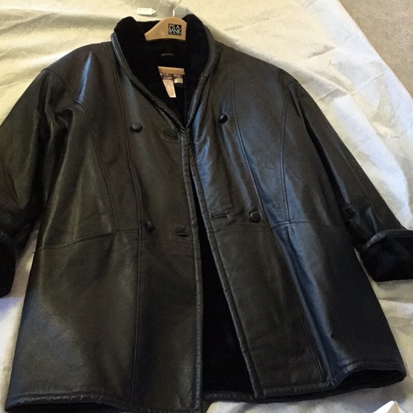 Coats | Veranesi Leather Coat 2w 